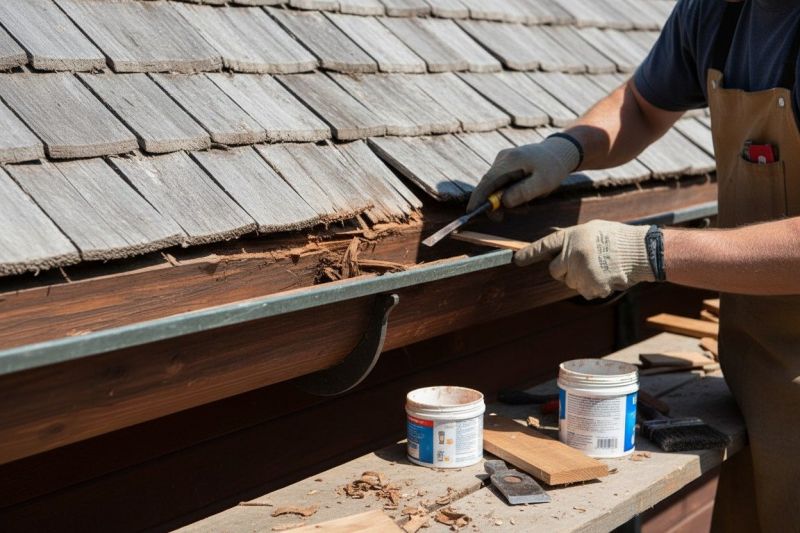 Roof Ridge Repair